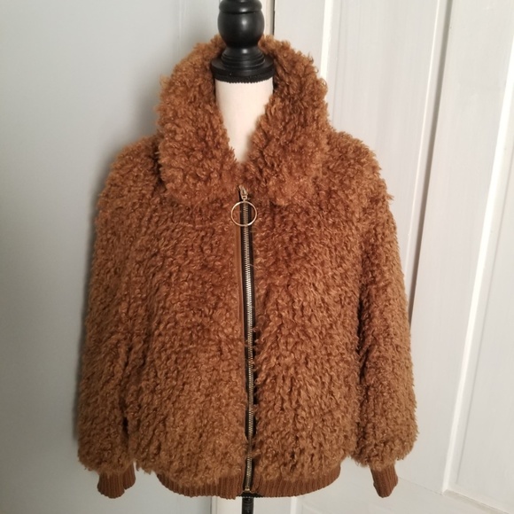zara fur jackets womens